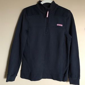 Navy Blue Vineyard Vines Quarter Zip